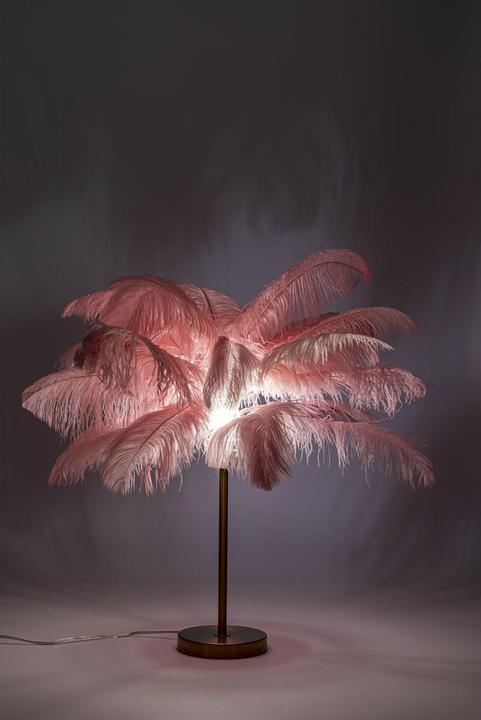 Immagine prodotto Kare Design Lampada da tavolo Feather Palm Pink 60cm (E27)
