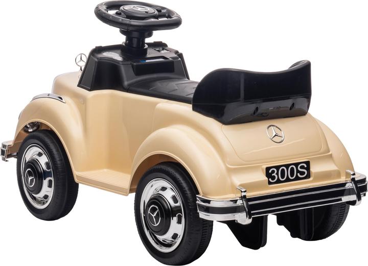 Actual product image Aiyaplay Rutschauto Kunststoff, Metall Beige
