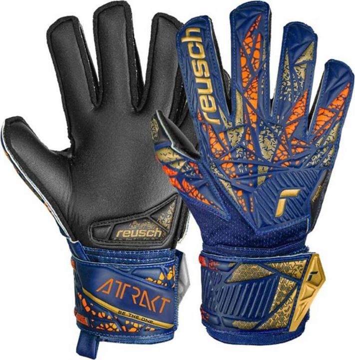 Reusch Attrakt Silber Junior Torwarthandschuhe