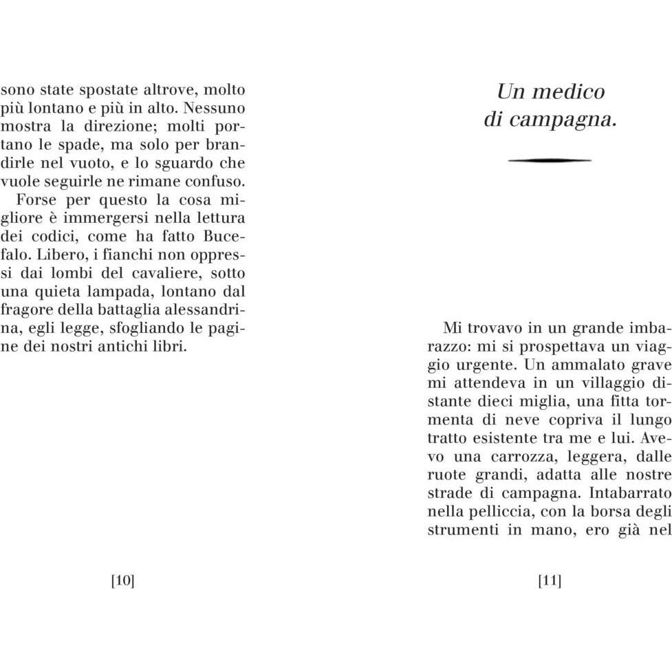 Thumbnail - Kafka:Un medico di campagna (Edizione d, Belletristik von Franz Kafka