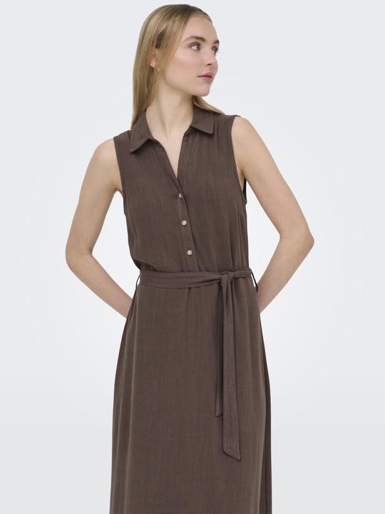 Image du produit Only ONLSIESTA Leinen Langes Kleid Kleid (M)