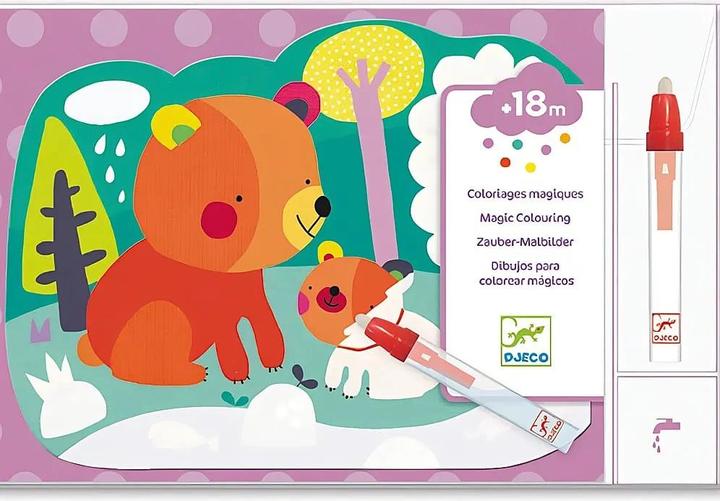 Djeco Immagini magiche da colorare foresta