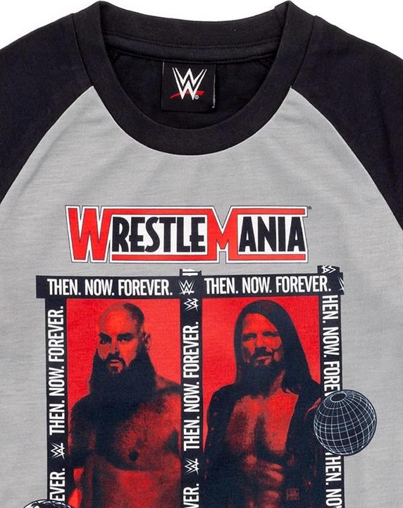 Produktbild WWE Schlafanzug mit langer Hose Jungen (140)