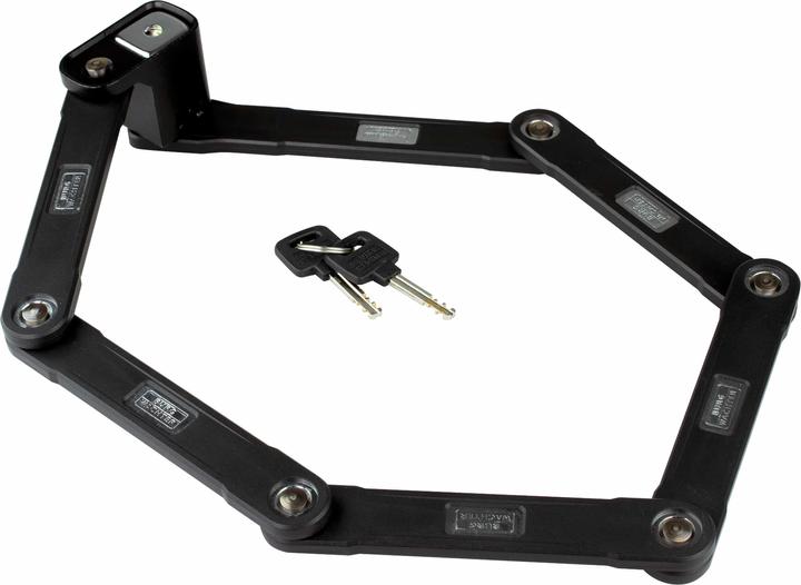 Produktbild Burg Wächter Zylinder Faltschloss 790 90 BLACK (90 cm)