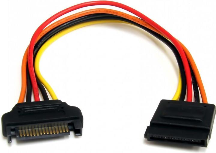 Actual product image StarTech 8in 15pin Sata Power Ext Cable