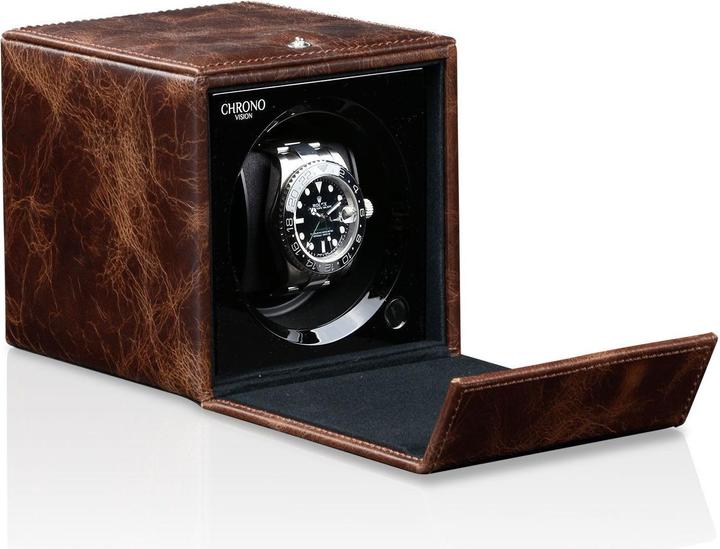 Chronovision Uhrenbeweger Reisebox für Serie One - Braun