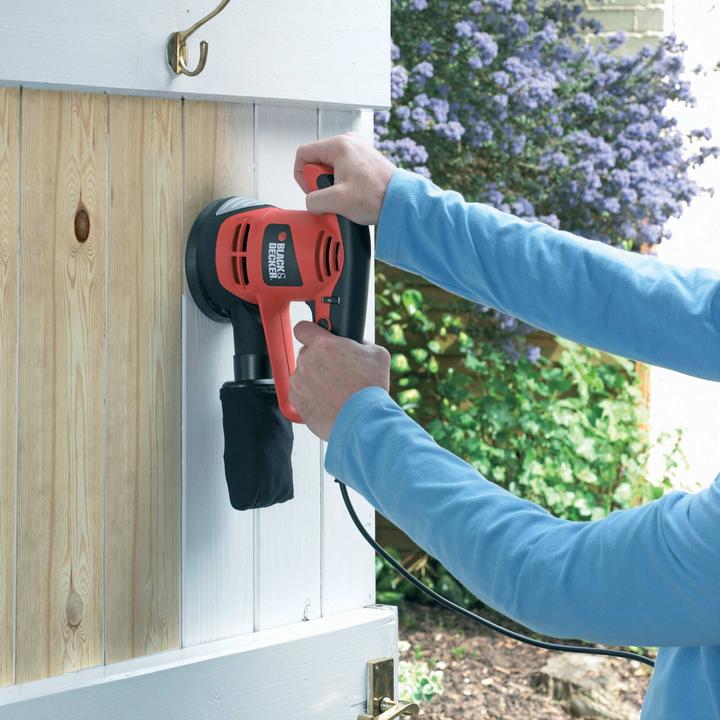 Productafbeelding Black & Decker Excentrische schuurmachine KA191EK (Excentrische schuurmachine, 480 W)