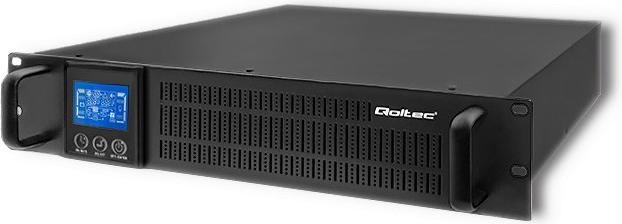 Image du produit Qoltec 53945 UPS 1KVA (1 VA, 800 W, Double convertisseur en ligne Onduleur)
