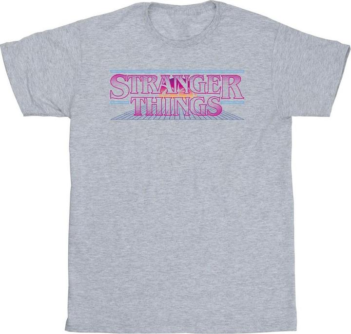 Produktbild Netflix Stranger Things Retro Title TShirt Mädchen (128)
