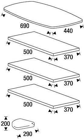 Image du produit Certeo Table d'ordinateur VIRTUAL ALTA de Rocada