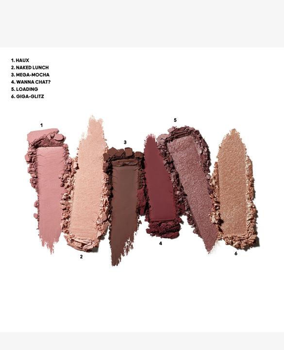 Produktbild MAC Cosmetics Connect in Color Palette Eyes X6 Embedded In Burgundy (Embedded In Burgundy)