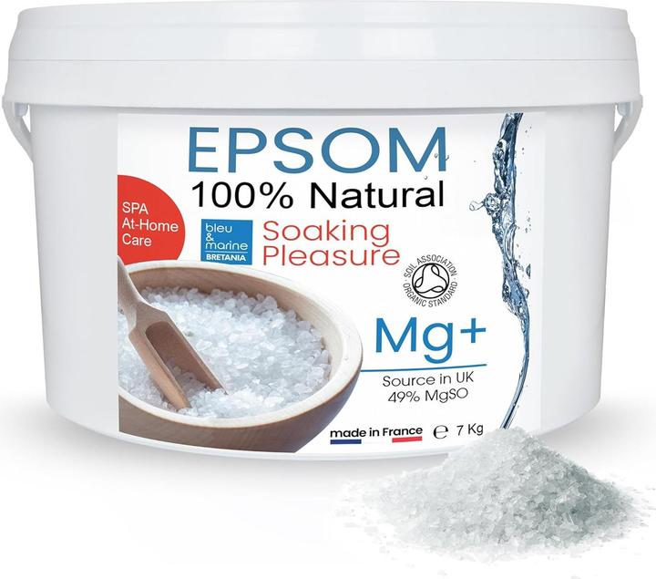 Bleu & Marine Bretania Bittersalz Badesalz ohne Duftstoffe (7 kg) (Badesalz)