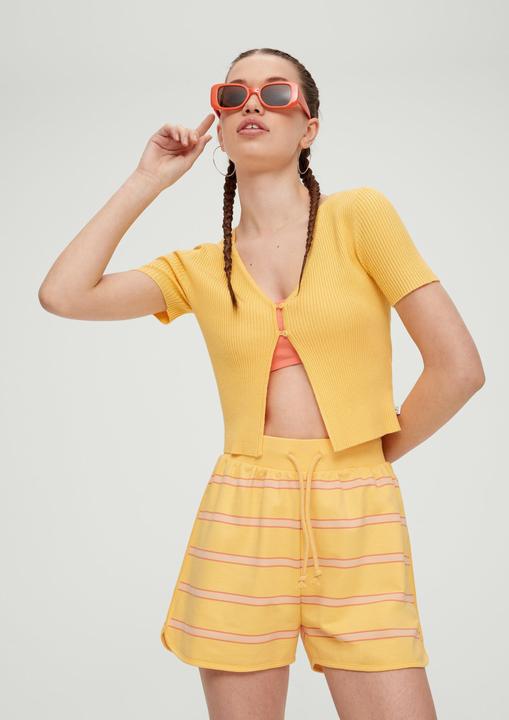 Actual product image s.Oliver Strickjacke Top mit Rippstruktur (XL)