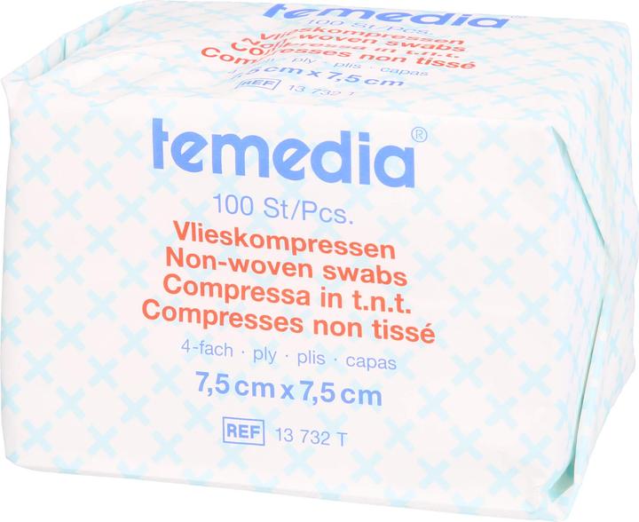 Actual product image Holthaus TISSUE COMPRESSION UNSTERIL 4FACH 7,5X7,5CM, 100 pcs COM