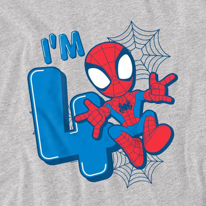 Produktbild Spiderman Cute Spidey Sweatshirt 4. Geburtstag (116)