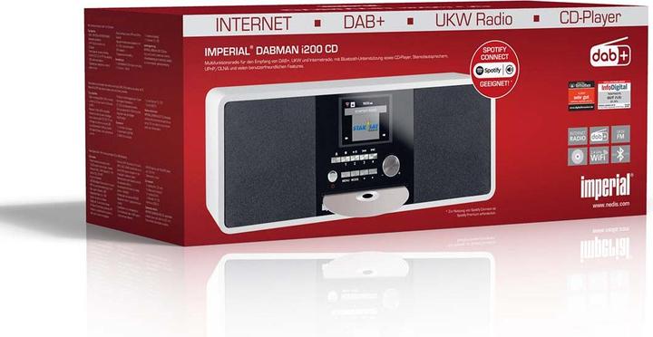 Produktbild Imperial Dabman i200 CD (Internetradio, DAB+, FM, WLAN)
