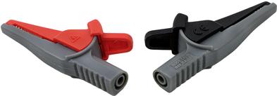 Testboy Crocodile clip set (black / red) Crocodile clip set black, red 1 se