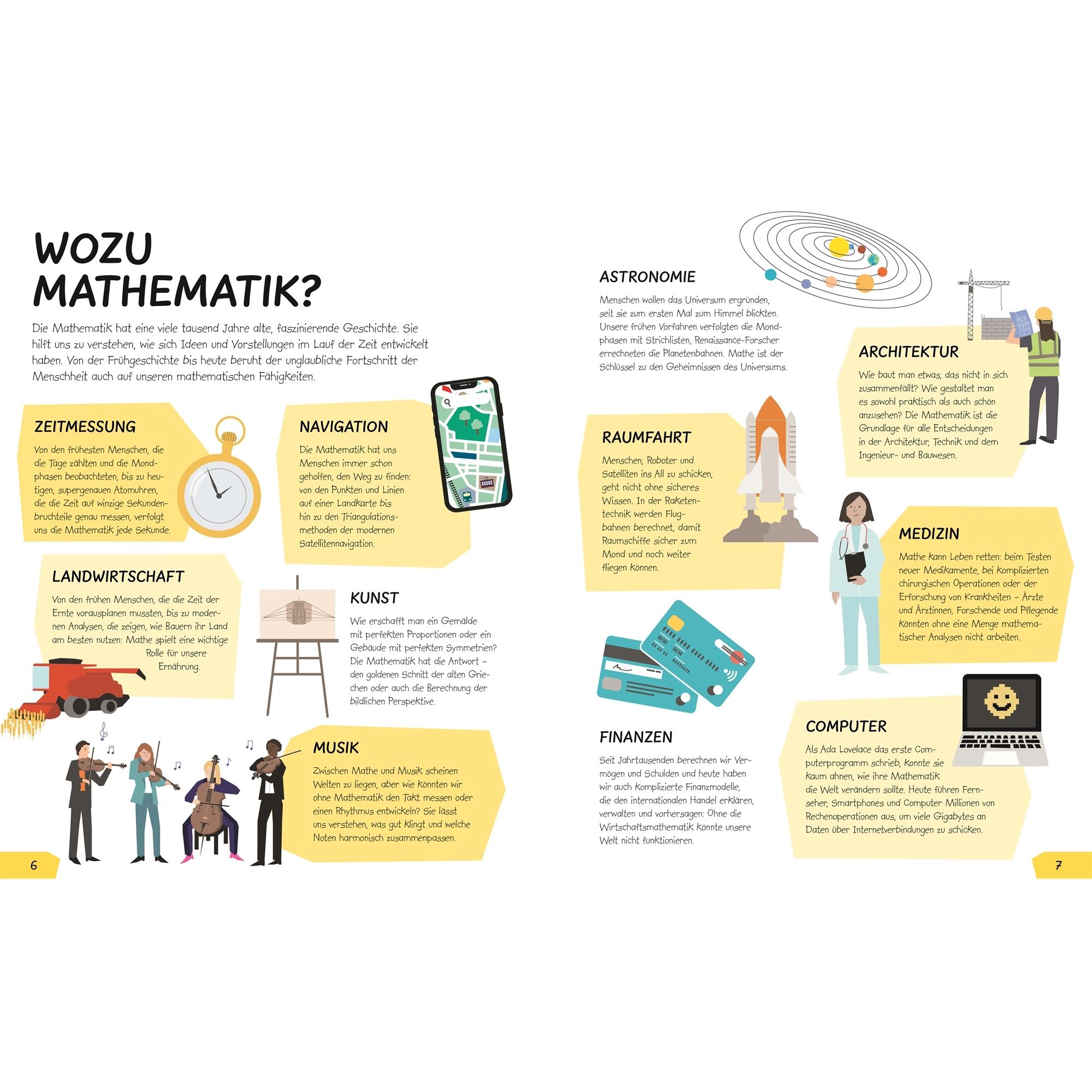 Thumbnail - Wozu eigentlich Mathe?, Kinderbücher von Stephan Matthiesen, DK Verlag - Kids