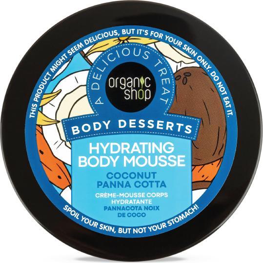 Produktbild Organic Shop Body Desserts Hydrating Coconut Panna Cotta Body Mousse 450ml (Körpercreme, 450 ml)