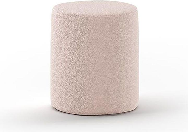 Vipack Moon Pouf Boucle Rose