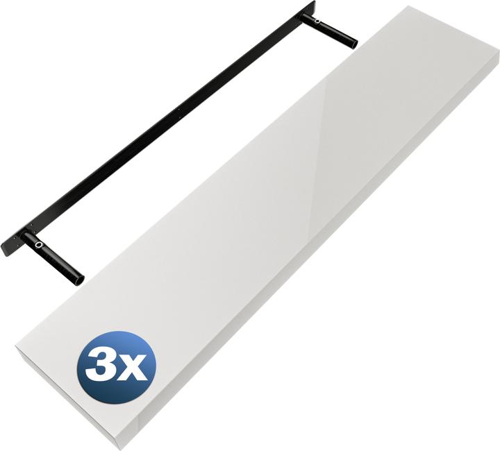 Produktbild Casaria Schweberegal (23 x 110 x 3.80 cm)