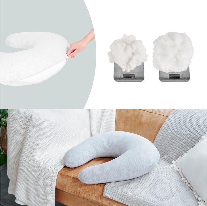 Actual product image Babymoov B.LOVE FEEDING PILLOW Mineral Grey (50 cm)