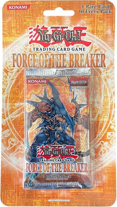 Actual product image Yu-Gi-Oh Force of the Breaker Booster Blister 1st Edition (Sealed) -! (English, Blister pack)