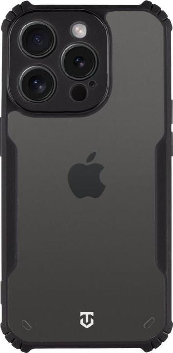 Actual product image Tactical Quantum Stealth Cover for Apple iPhone 15 Pro Clear/Black (Apple iPhone 15 Pro)