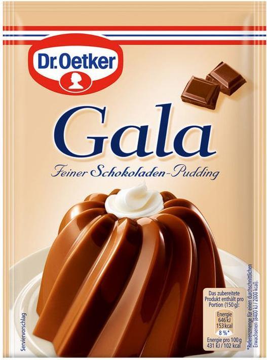 Image du produit Dr. Oetker Gala Pudding au chocolat 3pcs (150 g)