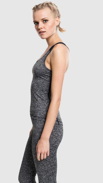 Actual product image Urban Classics Ladies Active Melange Trainings Top (S)