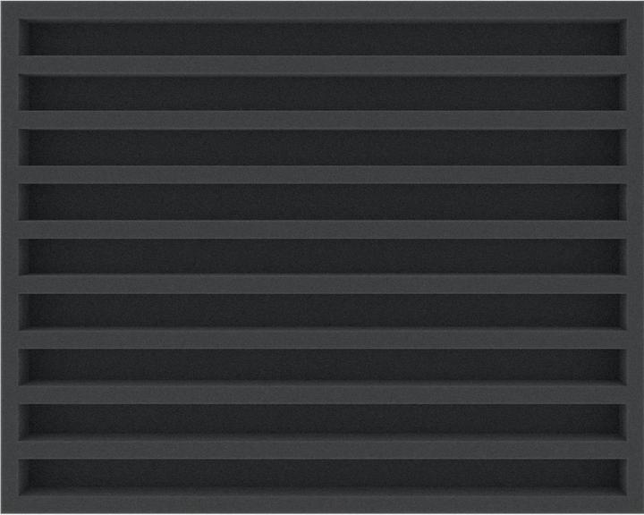 Produktbild Feldherr FSLB040P29 - Lagerbox FSLB040 für Modelleisenbahn Loks, Wagons und Fahrzeuge - 9 Ste (Kunststoff)