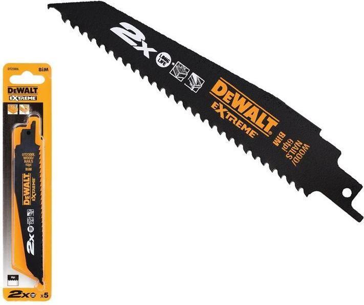 Actual product image DeWalt Sabre saw blade set
