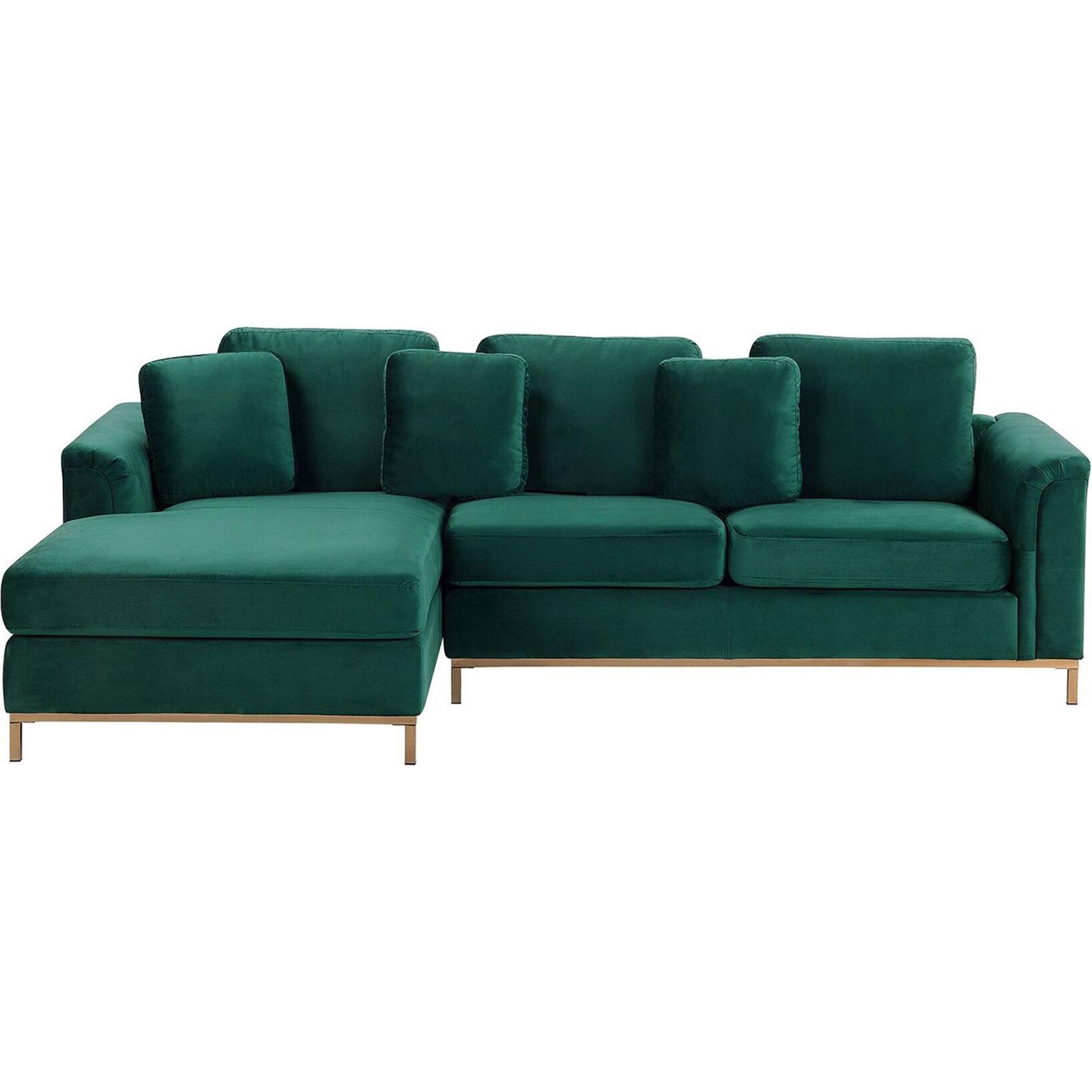 Beliani, Sofa, Oslo (Ecksofa)