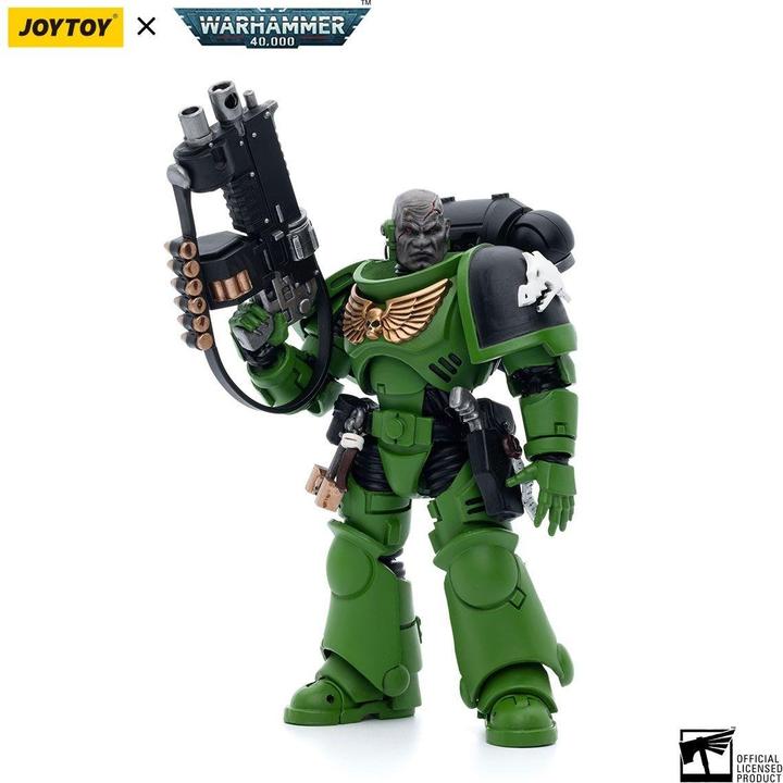 Image du produit Joy Toy Warhammer 40k figurine 1/18 Salamanders Intercessors Brother Tol'vak 12 cm