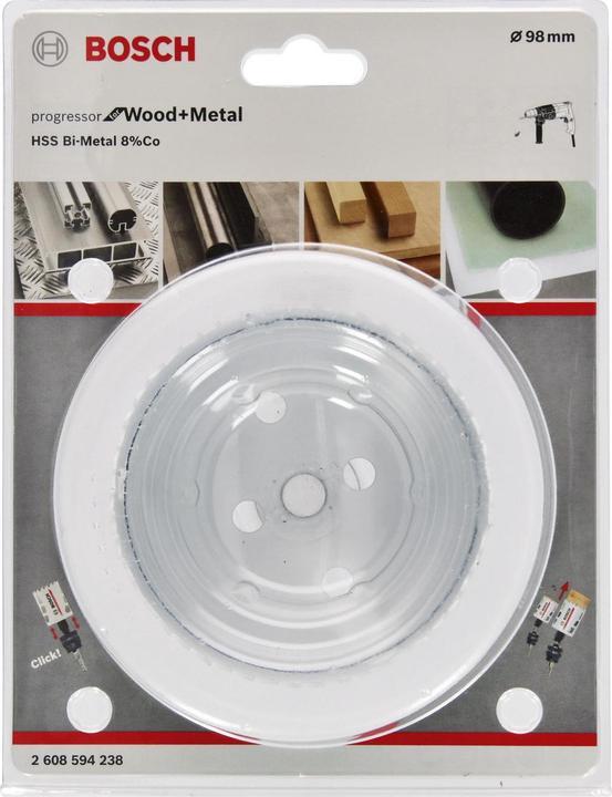 Actual product image Bosch Professional Zubehör Hole saw Progressor for Wood and Metal, 98 mm (98 millimetres)