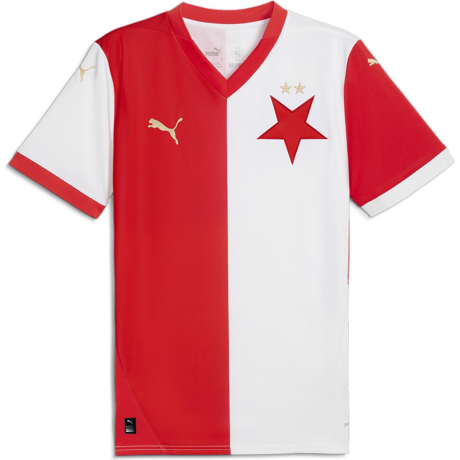 Puma, Herren, Fussballtrikot, SKS Home Jersey Replica (XL), Weiss, XL