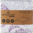 Actual product image Giftdecor Bedspread reversible bed 180x260 damask (180 x 260 cm)