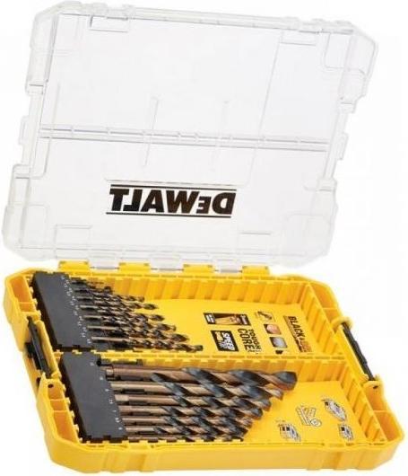 Immagine prodotto DeWalt Set di punte a spirale HSS 1mm 12mm, 21 pezzi, per vari materiali (12 millimetri)