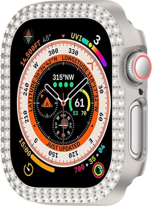 Produktbild Cover-Discount Apple Watch 10 - 46mm - Glitzer Strass Schutz Case