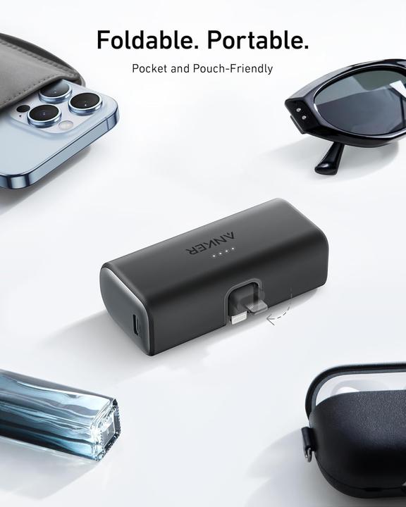 Produktbild Anker 621 Powerbank mit Lightning-Stecker (5000 mAh, 12 W)