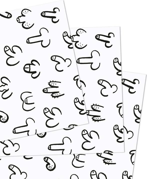 Produktbild Juniqe DICKe Freunde (Geschenkpapier, 3 x)