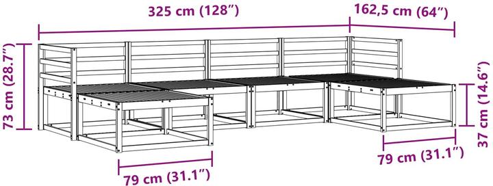 Produktbild vidaXL Sofa Set