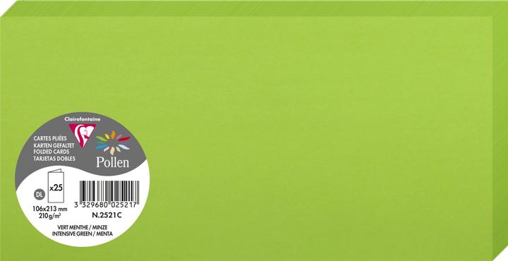 Grün, Intensives Grün, Maigrün, Minze