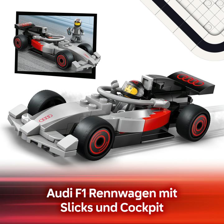 Immagine prodotto LEGO Camion F1 con auto da corsa Audi F1 (60493, LEGO City)