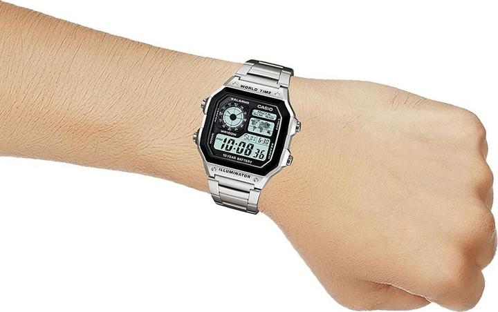 Actual product image Casio Sports - AE-1200WHD-1A (Digital watch, Sports watch, 43 mm)