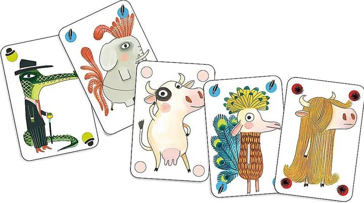 Actual product image Djeco Pipolo card game (mult) (French, German, 2 - 4 Players)