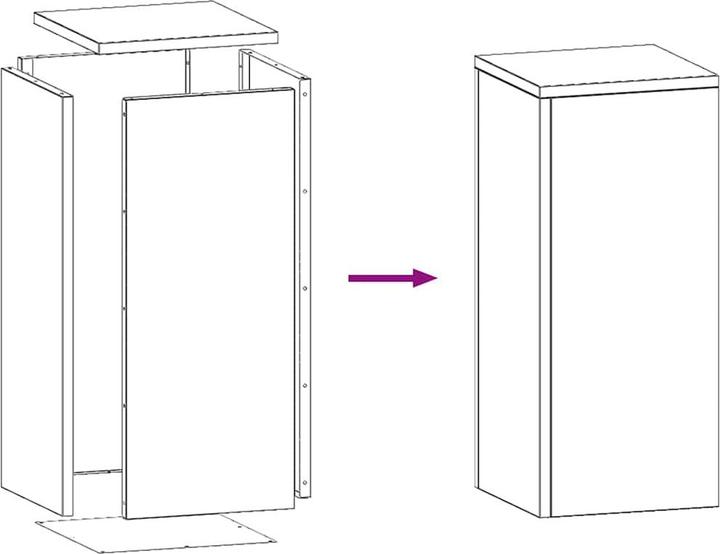 Produktbild vidaXL Pflanzenständer