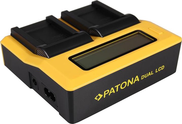 Produktbild Patona Dual LCD USB Ladegerät f. Nikon EN-EL12 Coolpix AW100 AW110 P300 P310 P330 S1000pj (Kamera Akku Ladegerät)