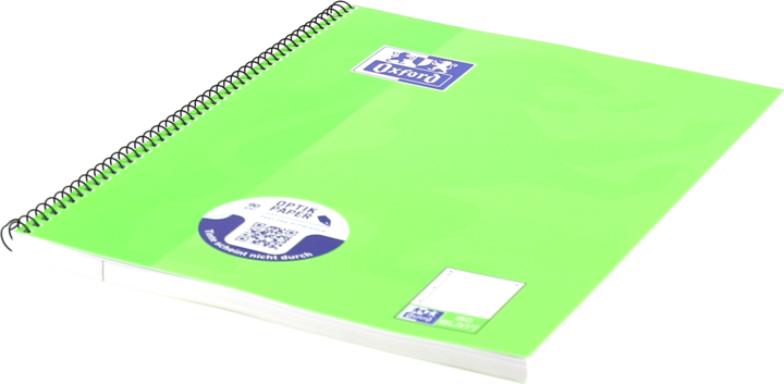 Actual product image Oxford College notebook (A4+, Lined, Soft cover)