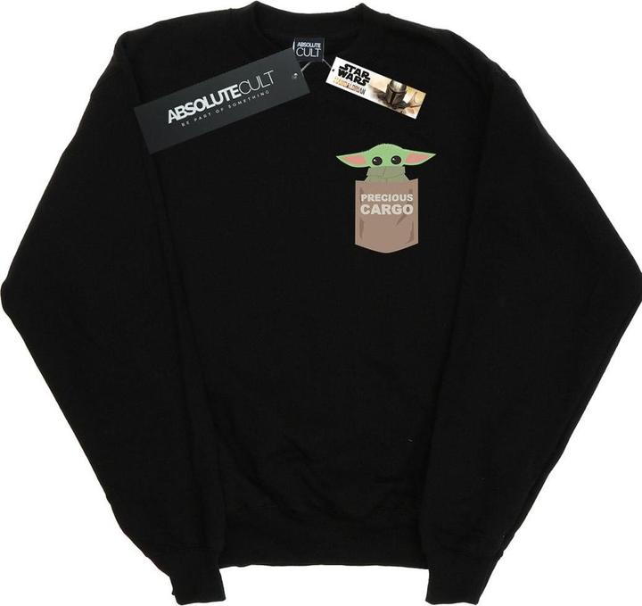 Produktbild Star Wars The Mandalorian The Child Cargo Pocket Sweatshirt Mädchen (140, 146)